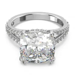 Swarovski Ringe-Constella Cocktail Square Ring Silber