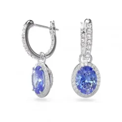 Swarovski Ohrringe-Constella Drop Ohrhänger Oval Schliff Blau - 5671817