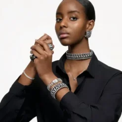 Swarovski Ohrringe-Constella Ohrringe Silber - 5636717