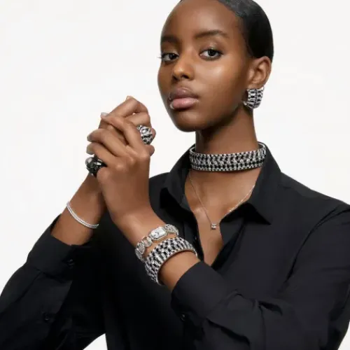 Swarovski Ohrringe-Constella Ohrringe Silber - 5636717