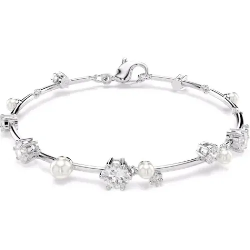 Swarovski Armbänder-Constella Tennis Armband Kristallperle Rundschliffe Weiss - 5707511
