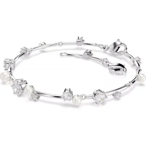 Swarovski Armbänder-Constella Tennis Armband Kristallperle Rundschliffe Weiss - 5707511