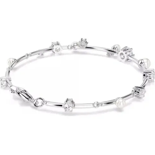 Swarovski Armbänder-Constella Tennis Armband Kristallperle Rundschliffe Weiss - 5707511