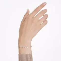 Swarovski Armbänder-Constella Tennis Armband Kristallperle Rundschliffe Weiss - 5707511