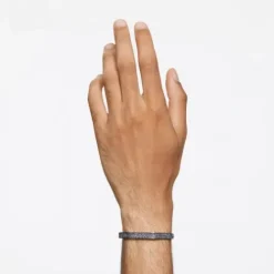 Swarovski Armbänder-Dextera Armreif Achteckform Schwarz