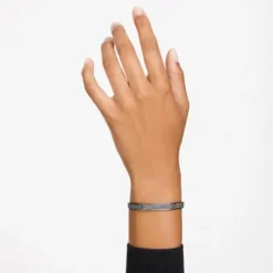 Swarovski Armbänder-Dextera Armreif Achteckform Schwarz