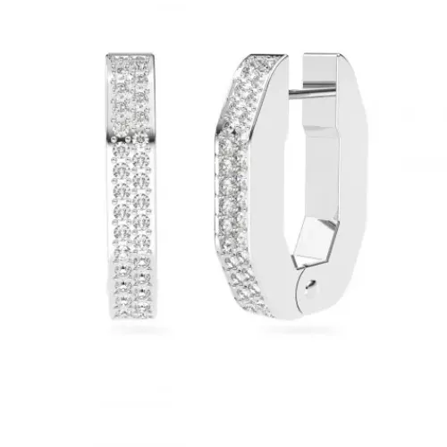 Swarovski Ohrringe-Dextera Kreolen Oktagonal - 5618307