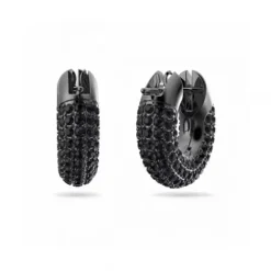 Swarovski Ohrringe-Dextera Kreolen Klein Schwarz - 5620222