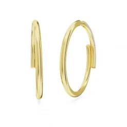 Swarovski Ohrringe-Dextera Kreolen Weiss Gold - 5671808