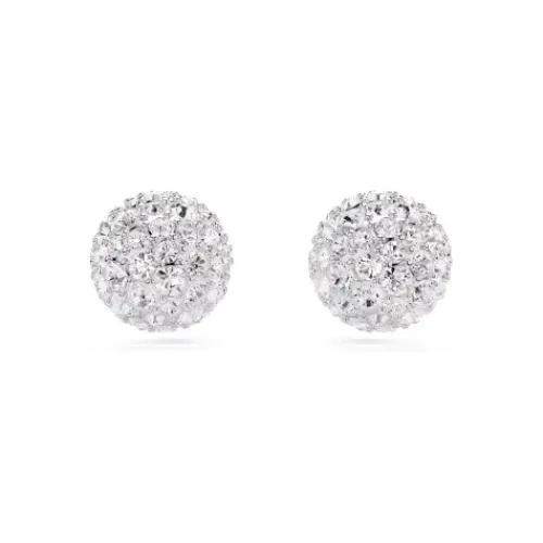 Swarovski Ohrringe-Dextera Ohrstecker Rundschliff Kugel Weiss - 5700290
