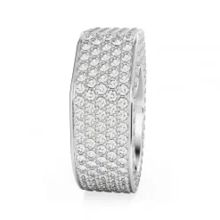Swarovski Ringe-Dextera Ring Achteckform Pavé Weiss