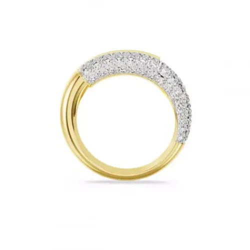 Swarovski Ringe-Dextera Ring Weiss Gold