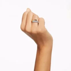 Swarovski Ringe-Dextera Ring Weiss Gold