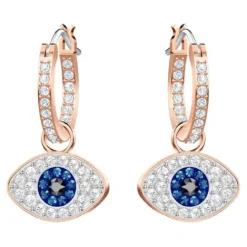 Swarovski Ohrringe-Duo Hoop Evil Eye Ohrringe - 5425857