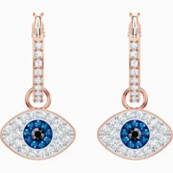 Swarovski Ohrringe-Duo Hoop Evil Eye Ohrringe - 5425857