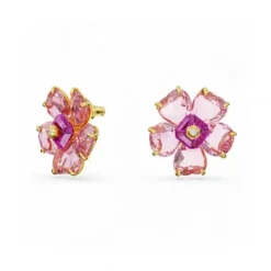 Swarovski Ohrringe-Florere Ohrstecker Blume Rosa Gold - 5650563