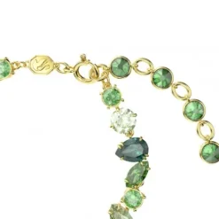 Swarovski Armbänder-Gema Armband Verschiedene Schliffe Grün Gold - 5652822