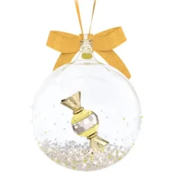 Swarovski Dekorationen-Holiday Cheers Dulcis Weihnachtskugel Gelb - 5688315