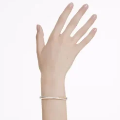 Swarovski Armbänder-Hyperbola Armreif Rundschliff Weiss