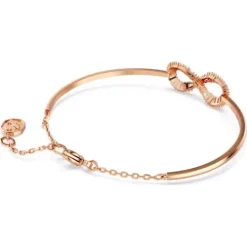 Swarovski Armbänder-Hyperbola Armreif Unendlichkeit Weiss Roségold - 5679443