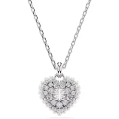 Swarovski (Kette mit) Herz-Hyperbola Halskette Herz Weiss - 5684386