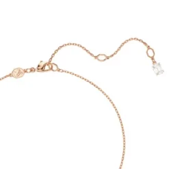 Swarovski Halsketten-Hyperbola Halskette Verschiedene Schliffe Weiss Roségold - 5701494