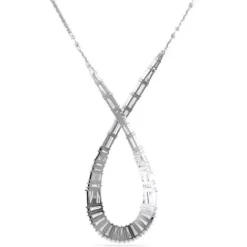 Swarovski Halsketten-Hyperbola Halskette Verschiedene Schliffe Unendlichkeit Weiss - 5679438