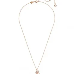 Swarovski Halsketten-Iconic Swan Halskette Schwan Klein Weiss Roségold - 5647555