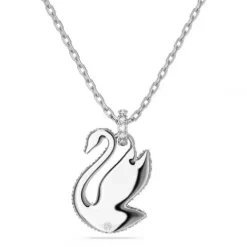 Swarovski Halsketten-Iconic Swan Halskette Schwan Mittel Weiss - 5647872