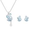 Swarovski Schmuck Set-Iconic Swan Set Schwan Blau - 5660597