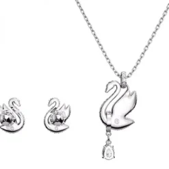 Swarovski Schmuck Set-Iconic Swan Set Schwan Blau - 5660597