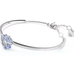 Swarovski Armbänder-Idyllia Armreif Blume Blau - 5680014