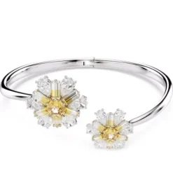 Swarovski Armbänder-Idyllia Armreif Blume Gelb