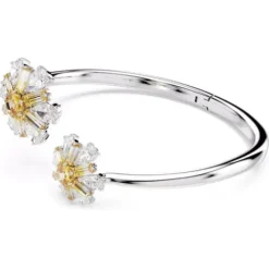 Swarovski Armbänder-Idyllia Armreif Blume Gelb