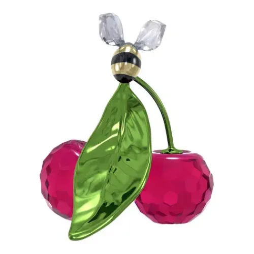 Swarovski Dekorationen-Idyllia Biene und Kirsche - 5667550