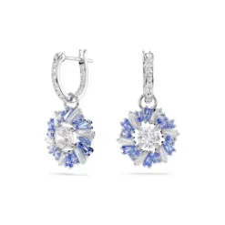 Swarovski Ohrringe-Idyllia Drop Ohrhänger Blume Blau - 5680016