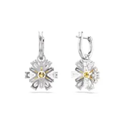 Swarovski Ohrringe-Idyllia Drop Ohrhänger Blume Gelb - 5683243