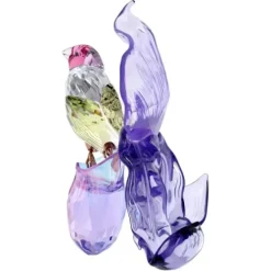 Swarovski Dekorationen-Idyllia Gouldamadine und Orchidee - 5675211