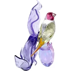 Swarovski Dekorationen-Idyllia Gouldamadine und Orchidee - 5675211