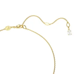 Swarovski Halsketten-Idyllia Halskette Kristallperlen Seepferdchen Blau Gold - 5690874