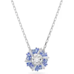 Swarovski Halsketten-Idyllia Halskette Blume Blau - 5680013
