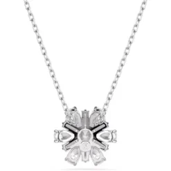 Swarovski Halsketten-Idyllia Halskette Verschiedene Schliffe Schneeflocke Weiss - 5691484