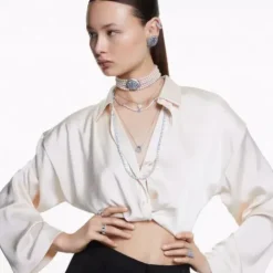 Swarovski Halsketten-Idyllia Halskette Muschel Blau - 5689195