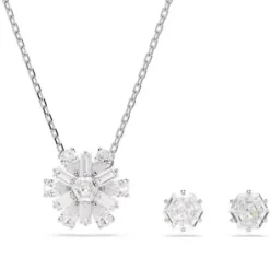 Swarovski Schmuck Set-Idyllia Set Verschiedene Schliffe Schneeflocke Weiss - 5691486