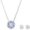 Swarovski Schmuck Set-Idyllia Set Verschiedene Schliffe Blume Blau - 5685437