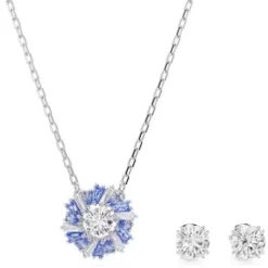 Swarovski Schmuck Set-Idyllia Set Verschiedene Schliffe Blume Blau - 5685437