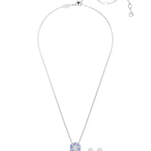 Swarovski Schmuck Set-Idyllia Set Verschiedene Schliffe Blume Blau - 5685437