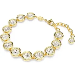 Swarovski Armbänder-Imber Armband Rundschliff Weiss Gold - 5682586