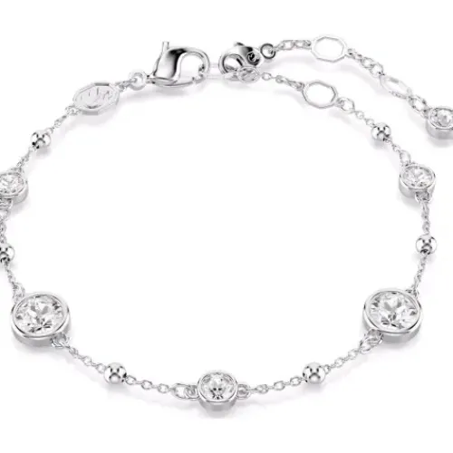 Swarovski Armbänder-Imber Armband Rundschliff Weiss - 5696079