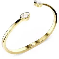 Swarovski Armbänder-Imber Armreif Verschiedene Schliffe Weiss Gold